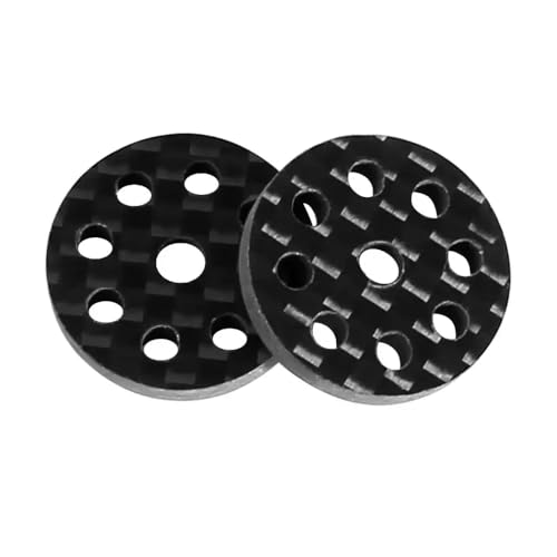 NexusDrive 2pcs Kohlefaser -Schwanzflügel mit M3 -Schraubenwaschmaschine kompatibel für 1/8 1/10 Skala RC Off Road Buggy und Racing Car Upgrade Accessoires NexusDrive 2pcs Kohlefaser -Schwanzflügel mit M3 -Schraubenwaschmaschine kompatibel für 1/8 1/10 Skala RC Off Road Buggy und Racing Car Upgrade Accessoires von NexusDrive