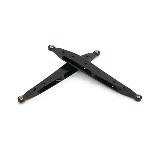 NexusDrive 2pcs Metall Heck nachhaltiger Armbindungsstange kompatibel mit 1 10 -Skala -RC -Crawler -Modellen, ähnlich wie RBX10 RYFT -Upgrade -Suspensionsteile(Black) von NexusDrive