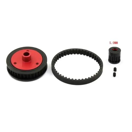 NexusDrive 3.2/5.0 Riemenantriebsgetriebegetriebe mit 1 10 -Skala -RC -Crawler -Cars kompatibel(A 5MM) von NexusDrive
