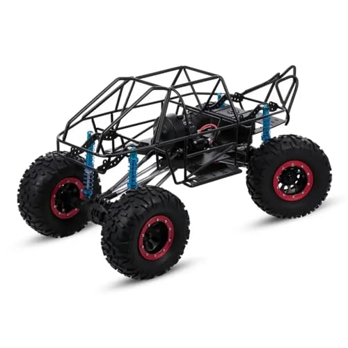 NexusDrive 313 mm RC Car Chassis -Rahmen -Radstand mit 1 10 -Skalierungsmodellen für 90046 90047 Crawler Climbing Car DIY -Kit enthält Reifen enthalten(A) von NexusDrive