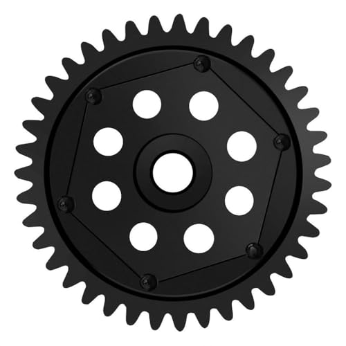NexusDrive 40cr Stahl -Getriebegetriebe 0,8 m 39T 45T Getriebegetriebe kompatibel mit 1 10 -Skala -RC -Modellautos, einschließlich TRX6 Alle Serienersatzteile(39T) von NexusDrive