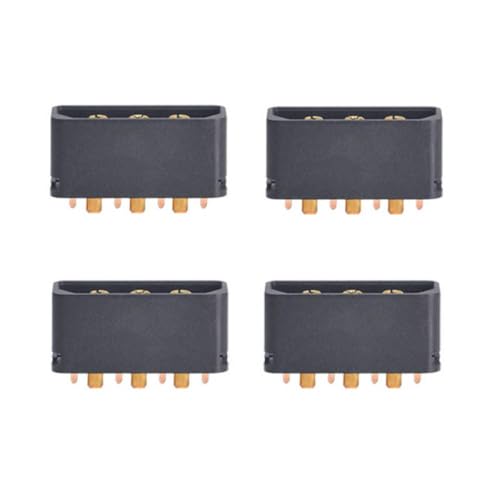 NexusDrive 4PCS Amass ICM150S17PB Männliche Frauenkugelanschluss 20A Netzwerkstopfen kompatibel mit RC -Flugzeugdrohne -Teilen DIY -Zubehör kompatibel(4pc Male) von NexusDrive