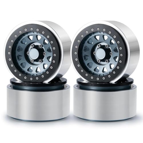 NexusDrive 4pcs 2,9 Zoll Beadlock Wheel Rim Aluminiumrad -Hub -Kompatibil(No.2 Titanium) von NexusDrive