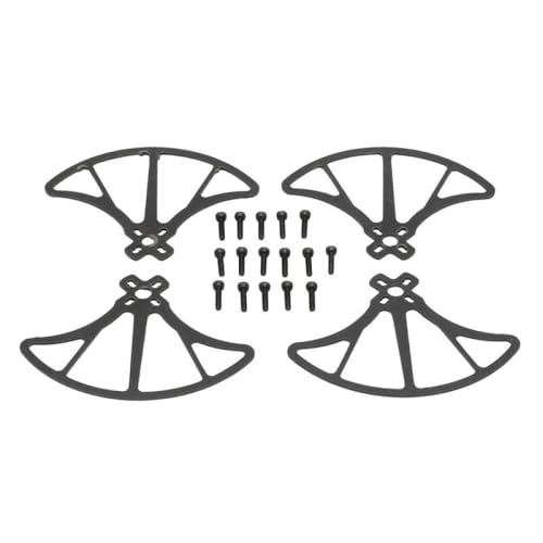 NexusDrive 4pcs 3 6 8 Zoll Propellerschutz Ring Anti -Kollisions -Beschützer für RC -Drohnen Quadcopter -Rahmen kompatibel mit 140 250 300 330 380 Modellen(3inch) von NexusDrive