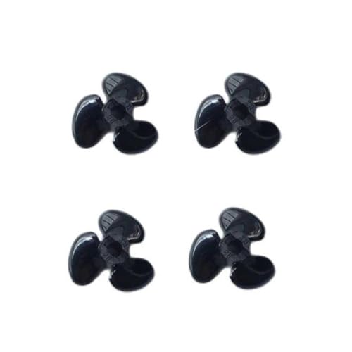 NexusDrive 4pcs Spray Ejector 15 mm 25 mm 40 mm Paddel 2 Requisiten 3 Requisiten Ersatzteile für RC -Boote Wasserstrahl Thruster kompatibel mit verschiedenen Modellen(3 Blade 25mm) von NexusDrive