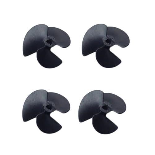 NexusDrive 4pcs Spray Ejector 15 mm 25 mm 40 mm Paddel 2 Requisiten 3 Requisiten Ersatzteile für RC -Boote Wasserstrahl Thruster kompatibel mit verschiedenen Modellen(3 Blade 40mm) von NexusDrive