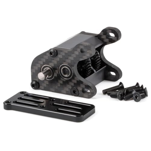 NexusDrive 62G Ultraleicht Dual Motor Getriebe 48Pitch Overdrive Dig Getriebe kompatibel mit 1 10 -Skala -RC -Crawler und sportlichen Betrüger -Rigs(Gray) von NexusDrive