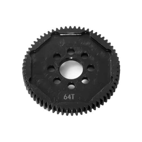 NexusDrive 64T 06 Modul Stahl Metall Spur Gear Hauptgetriebe 51356 kompatibel mit TB03 TA07 TT02R TT02 TT02D RC CAR Upgrade -Teile und Zubehör NexusDrive 64T 06 Modul Stahl Metall Spur Gear Hauptgetriebe 51356 kompatibel mit TB03 TA07 TT02R TT02 TT02D RC CAR Upgrade -Teile und Zubehör von NexusDrive