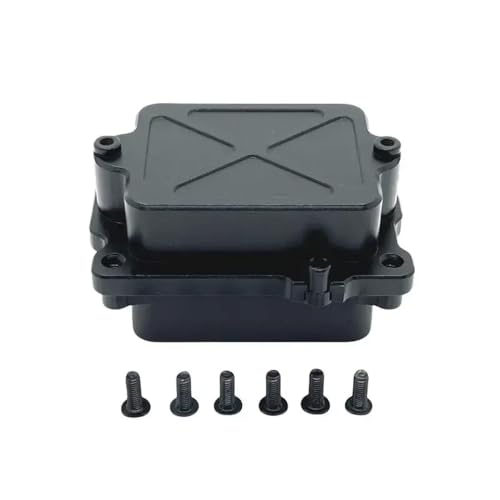 NexusDrive 68G ESC -Empfängerbox mit Aluminiumsandstrahlung für 1 12 H12Y H12Y+ RC -Auto -Modelle, die mit verschiedenen Fernbedienungsfahrzeugen kompatibel sind(Black) von NexusDrive