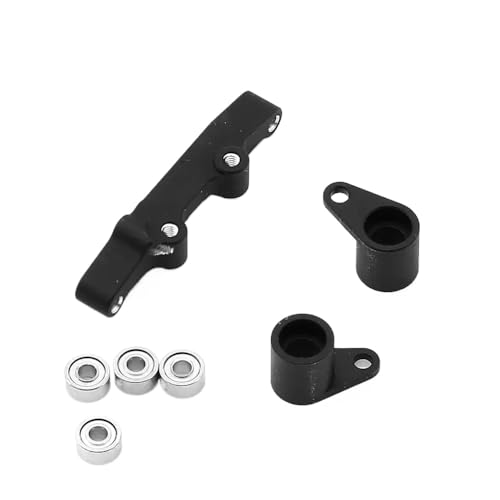 NexusDrive 7075 Aluminiumlenker LOS-1761 kompatibel mit 1 24 Skala B Buggy-Upgrade-Lenksystem Austausch(Black) von NexusDrive