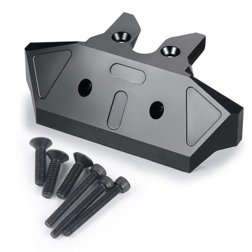 NexusDrive Aluminium -Stoßfängerschutz für 1/8 -Skala 4WD RC -Autos vorne und hinten Upgrade -Teile, die mit verschiedenen Modellen kompatibel sind(Front Bumper) von NexusDrive