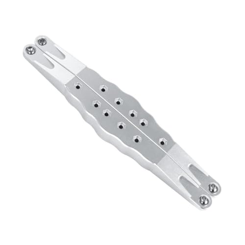 NexusDrive Aluminium hinter dem unteren Kiel 2.0 1 Paar für 1 6 Skala RC -Auto kompatibel mit Super Rey -Style Off -Straßenfahrzeuge Teilenummer LOS05013(2pcs White) von NexusDrive