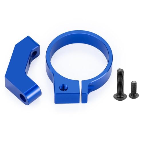 NexusDrive Aluminiummotor -Lüftermontage Kühlabdeckung Wärmekühlkörper kompatibel mit Motoren mit 20 mm 24 mm Durchmesser für 1 18 1 14 Skalierungsmodelle(20MM-Blue) von NexusDrive