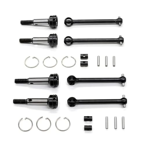 NexusDrive Antriebswelle 42 mm 39 mm 54515 54516 für 1/10 Skala-RC-Auto-Upgrade-Teile, die mit XV-01 TC-01-Models vorderen Heckwellenzubehör des vorderen Antriebswelle kompatibel sind(Front Rear CVD) von NexusDrive