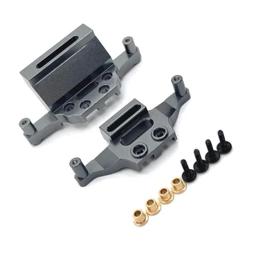 NexusDrive C8811 RC -Auto -Upgrade -Teile 1/20 Skala 20208 20pcs Metallteile kompatibel mit vorderer Stoßdämpferrahmen und Hinterrahmen universeller Anpassung für Fernbedienungsautos(Gris foncé) von NexusDrive