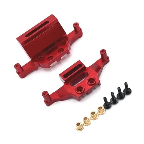 NexusDrive C8811 RC -Auto -Upgrade -Teile 1/20 Skala 20208 20pcs Metallteile kompatibel mit vorderer Stoßdämpferrahmen und Hinterrahmen universeller Anpassung für Fernbedienungsautos(Rouge) von NexusDrive