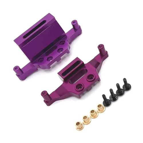NexusDrive C8811 RC -Auto -Upgrade -Teile 1/20 Skala 20208 20pcs Metallteile kompatibel mit vorderer Stoßdämpferrahmen und Hinterrahmen universeller Anpassung für Fernbedienungsautos(Violet) von NexusDrive