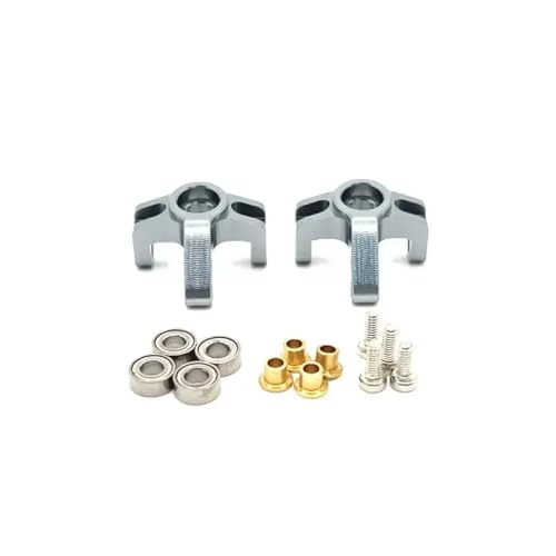 NexusDrive FMS 1 24 FCX24M RC-Auto-Frontschneideteile, die mit Mehreren funktionellen Fahrzeugmodellen kompatibel sind(Argent) von NexusDrive