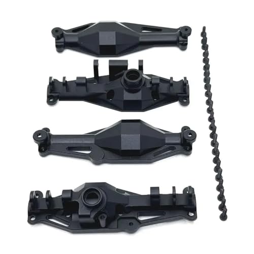 NexusDrive H12Y H12Y Auto Fernbedienung Ersatzteile Metall -Vorderachse -Gehäuse Upgrade für Verschiedene Fahrzeugmodelle kompatibel(FR-BK) von NexusDrive
