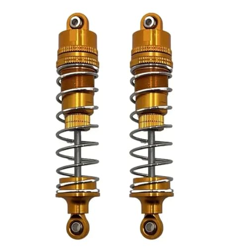 NexusDrive HB 1/10 R1001 R1002 R1003 RC -kompatible hydraulische Stoßdämpfer Vorder- und Hintermetallauto -Teile für 1 10 Skala Modellfahrzeuge(Yellow) von NexusDrive