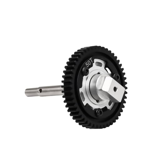 NexusDrive Kompatible Getriebe Hauptrad- und Eingangswelle für 1/5 1/6 XRT RC -Auto -Upgrade großer Lager -Lager -Cush -Antriebsteile(50T) von NexusDrive