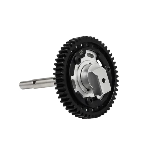 NexusDrive Kompatible Getriebe Hauptrad- und Eingangswelle für 1/5 1/6 XRT RC -Auto -Upgrade großer Lager -Lager -Cush -Antriebsteile(52T) von NexusDrive