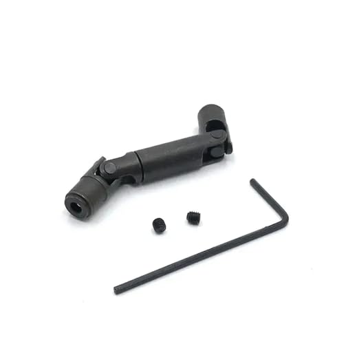 NexusDrive Kompatible Metallantriebswellen -Upgrade für 1/10 D12 1/16 C14 C24 C34 B14 B24 B16 B36 RC Cars FITS FITS HEglong -Modelle(Black) von NexusDrive
