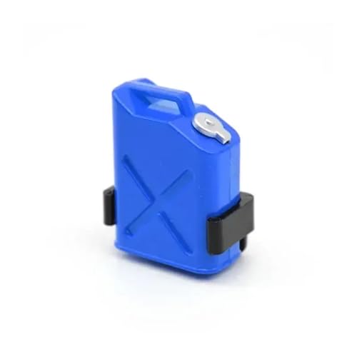 NexusDrive Kunststoffsimulation Kraftstofftank für 1 10 Skala RC Crawler Car kompatibel mit TRX 4 und Anderen Modellen 90046 CC01(Blue) von NexusDrive