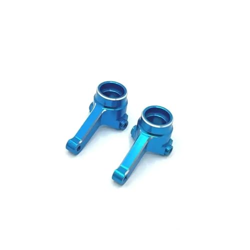 NexusDrive Lenkbecherfront für 1/10 Skala RC-Modellautos kompatibel mit PTG-2 PTG-2R Racing Buggy Crawler Upgrade Teile Metal Op Accessoires(Blue) von NexusDrive
