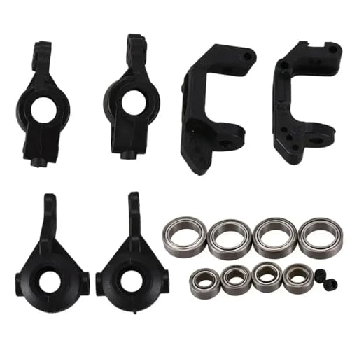NexusDrive Lenkerknöchel -Hub -Basis C 02013 02014 02015 kompatibel mit RC -Modellen 94111 94123 94107 94108 für Buggy- und Driftauto -Teile vorne hinten Ersatz(B) von NexusDrive