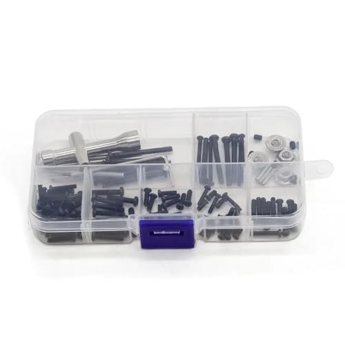 NexusDrive MJX16207 16208 16209 16210 H6 RC -Auto -Ersatzteile Schraubwerkzeug Zubehör Box kompatibel mit Fernbedienungsautos von NexusDrive