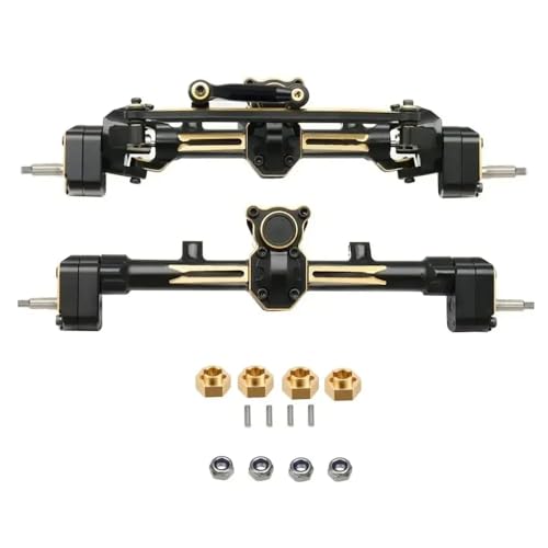 NexusDrive Messinggewichts -Upgrade -Teile für 1/24 RC Crawler -Portalachse 1/24 kompatibel mit SCX24 90081 C10 und -Modellen(FR) von NexusDrive