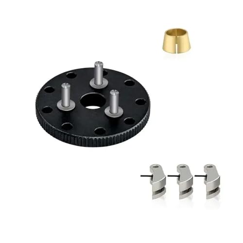 NexusDrive Metal Schwungradkupplungsglocke Set 4142 4146 3281 kompatibel mit 1 10 Skala RC -Cars TRX -Modellen Upgrade -Teilezubehör Upgrade Accessoires(Black) von NexusDrive