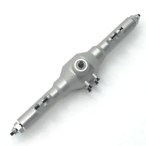 NexusDrive Metall-Hinterachse-Baugruppe Upgrade kompatibel mit 12428 12423 12427 12428-A 12428-B 12428-C Feiyue 1 12 Skala RC-Fahrzeugteile(Silver) von NexusDrive