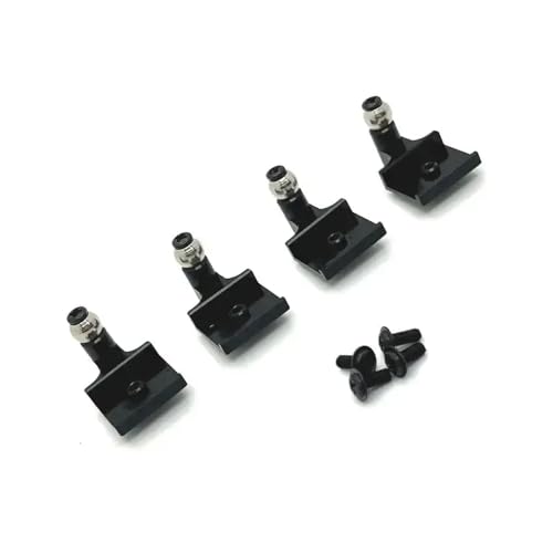 NexusDrive Metall Shock Tower Mount Support C64 C64-1 Upgrade-Teile für 1/16 Skala RC-Auto kompatibel mit ähnlichen Modellen(Black) von NexusDrive