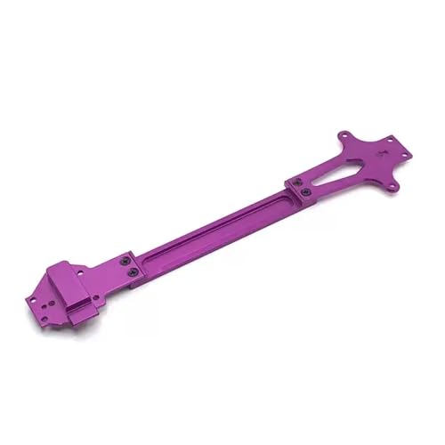 NexusDrive Metall -Upgrade -Teil der zweiten Stockplatte für 1/12 RC -Automodelle 124016 124017 124018 124019 kompatibel mit verschiedenen RC -Fahrzeugen(Purple) von NexusDrive