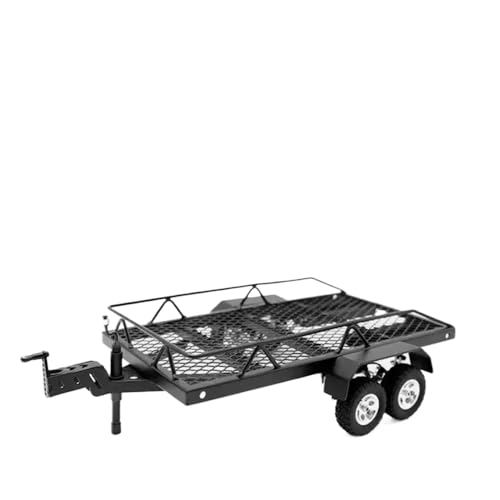 NexusDrive Metallanhänger kompatibel mit 1/18 und 1/24 RC -Autos Crawler Vehicles Scx24 Modell von NexusDrive