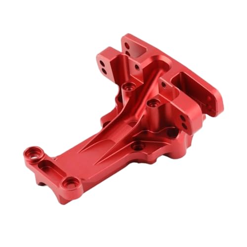 NexusDrive Metalldifferentialgetriebe Deckabdeckung vordere obere Bulkhead 7720 kompatibel mit 1/5 1/6 Skala 6S 8S XRT RC Cars Upgrade Ersatzteile(Red) von NexusDrive