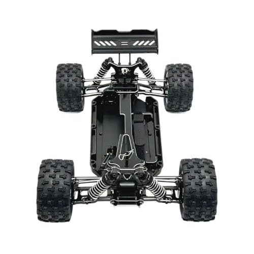 NexusDrive Metallrahmen -Upgrade -Kit für RC -Automodelle 124016 124017 124018 124019 124007 Kompatible Ersatzteile(Black) von NexusDrive
