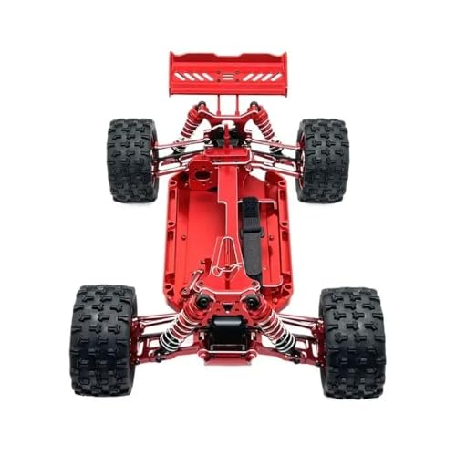 NexusDrive Metallrahmen -Upgrade -Kit für RC -Automodelle 124016 124017 124018 124019 124007 Kompatible Ersatzteile(Red) von NexusDrive