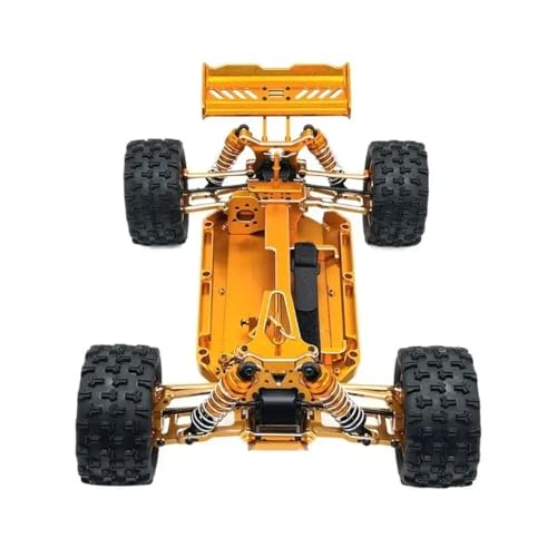 NexusDrive Metallrahmen -Upgrade -Kit für RC -Automodelle 124016 124017 124018 124019 124007 Kompatible Ersatzteile(Yellow) von NexusDrive