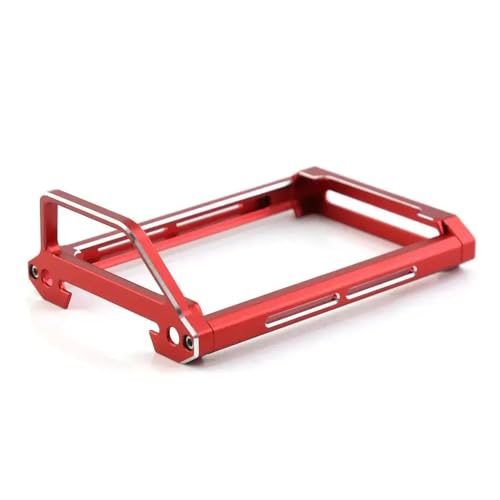 NexusDrive Metalltransmitter-Protektorrahmen Ya-0711BK-kompatibel mit NB4 NB4 Pro Fernbedienungs-Autoteile RC-Zubehör(Upper red) von NexusDrive
