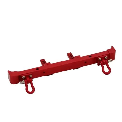NexusDrive Mn128 Mn86 G500 kompatibler Metall vorne Heckstoßstange mit Schlepptau -Aufrüstung für 1 12 -Skala -RC -Autos(Red R) von NexusDrive