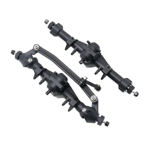 NexusDrive Portalachse vorne und hinten für 1 24 -Skala -RC -Crawler -Crawler mit SCX24 -Modellen wie C10 Stork kompatibel von NexusDrive