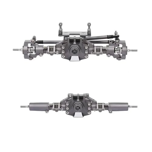 NexusDrive RC Crawler Front Hinteracherbrücke Ersatzteile kompatibel mit II 90046 90047 Modelle(Titanium) von NexusDrive
