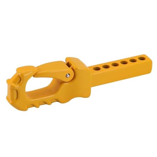 NexusDrive RC Metal Trailer Hook Coppler -Stecker kompatibel mit 1/10 -Skala -RC -Crawler -Fahrzeugen wie und Jimny Models Yikong(Yellow) von NexusDrive