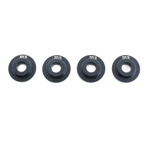 NexusDrive RC Off-Road Desert Racing Short Course Reifen 1/8 Skala 17mm Sechskantradadapter kompatibel mit 336184 Buggy Elastic Wheels Autoteile(Black) von NexusDrive
