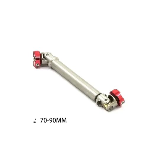 NexusDrive RC -Transmissionswelle mit Metallflanschkopf, die mit 1 14 und 1 10 Skala -RC -Modellen kompatibel sind(73-90mm) von NexusDrive