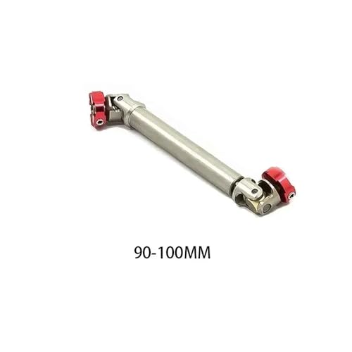 NexusDrive RC -Transmissionswelle mit Metallflanschkopf, die mit 1 14 und 1 10 Skala -RC -Modellen kompatibel sind(90-110mm) von NexusDrive
