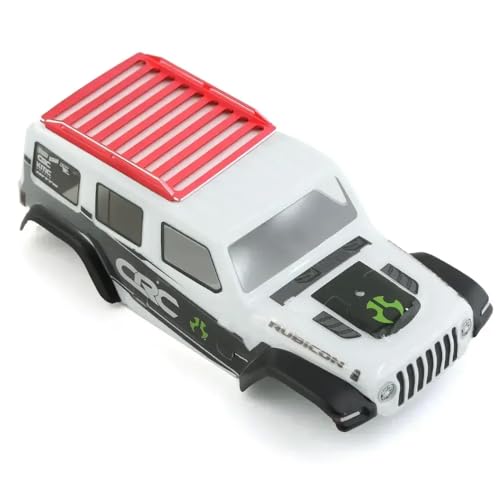 NexusDrive SCX24 1 24 Skala Gepäckregal -Zubehör für Softschale und Hartschalenkompatibel mit 1 24 -Skala -Crawler -Modellen, die kompatibel sind(Red and Shell) von NexusDrive